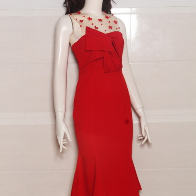 ĐẦM CÚP NGỰC ĐÍNH NƠ 