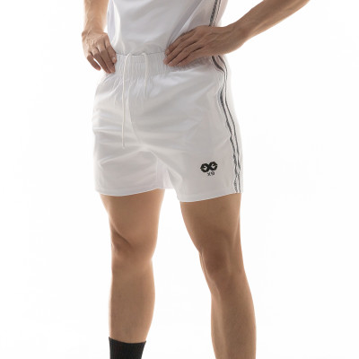 Quần Short Thể Thao 2 Sọc Nam Ngắn Ôm Đùi Fit 5 inch Tập Gym Chạy Bộ Cầu Lông - X102 - X9 Sportswear