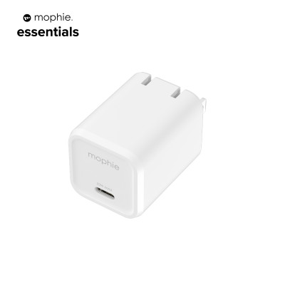 Sạc mophie Essential 33W USB-C GaN dành cho iPhone/SamSung/Android/Tablet, 1 đổi 1 - Hàng chính hãng