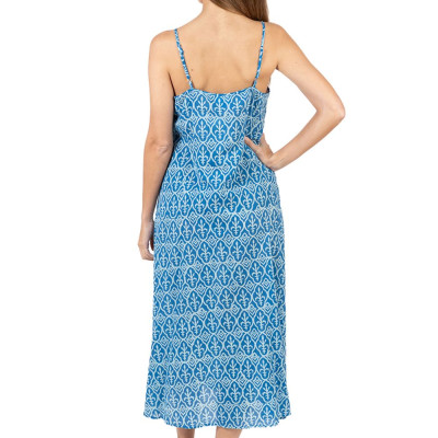 Maxi 2 Dây Thêu Cotton Isla Bonita