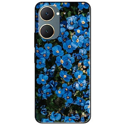 Ốp lưng cho Vivo Y03 - Y03T - Y18 - Y18S - Y18T - Y27 5G - Y28 4G - Y36 - Hoa Đậu Biếc - Hàng Chính Hãng