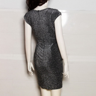 ĐẦM ÔM TAY NGẮN CỔ TIM LAI BÚP SEN