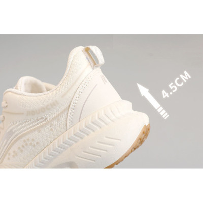 Giày thể thao nữ, giày chạy bộ đế êm nhẹ, thoáng khí đế cao su đúc, chống trơn trượt hạn chế mòn  – GNU2066