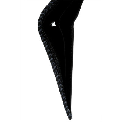 HJ2135 - Bóp nam Huy Hoàng đan viền màu đen