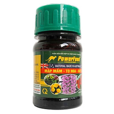 Phân bón lá PowerFeed nguyên chất giúp hoa cảnh NHIỀU MẦM HOA - TO HOA RỰC RỠ