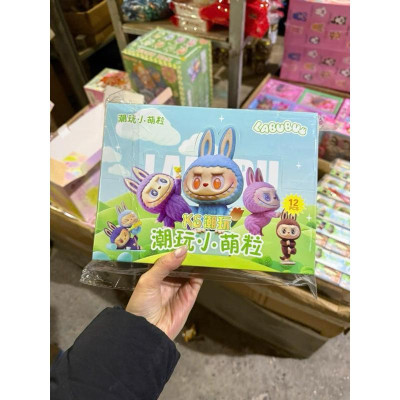 Hộp 12 túi mù FullBox Powerpuff Girls mini quà tặng cho các bé mô hình mini