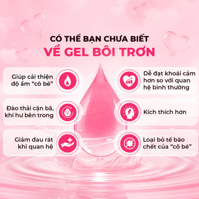 Gel bôi trơn tăng khoái cảm nữ Shell Love - Chai 50ml | SHELL CHÍNH HÃNG