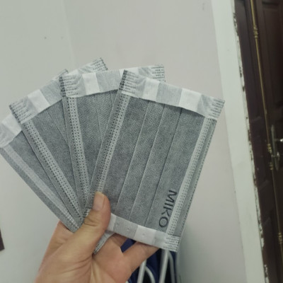 Combo 6 Hộp Khẩu trang trẻ me MiKo cao cấp, có dây đeo mềm không đau tai