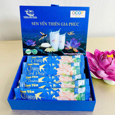 Sữa sen yến Thiên Gia Phúc (5 gói) - Không đường