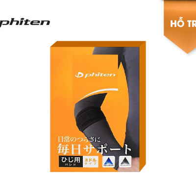 Đai quấn khuỷu tay loại vừa Phiten elbow band middle AP173003/AP173004/AP173005