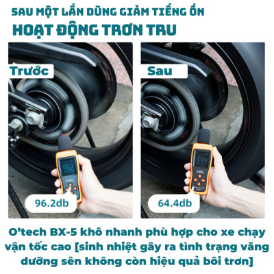 Dưỡng Sên Xe Máy - Bôi Trơn Chi Tiết Cơ Khí - Vệ Sinh Nhông Xích Xe Đạp O