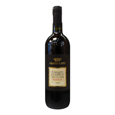 Rượu vang đỏ Ý Granducato Chianti Classico Riserva DOCG 750ml 13.5% by Bersano nhập khẩu - Hàng Chính Hãng