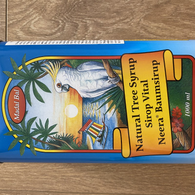 Siro Neera Detox Madal Bal Natural Tree Syrup 2025