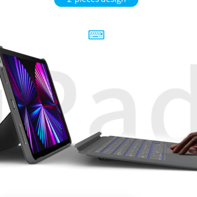 Bao bàn phím iPad WIWU Combo Touch dành cho iPad Gen 7/8/9 10.2inch - Hàng chính hãng