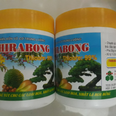 Phân bón lá THIRABONG kích mầm hoa - ra nhiều hoa trái vụ chuyên cho hoa cảnh - hoa Hồng - cây ăn trái hũ 100g