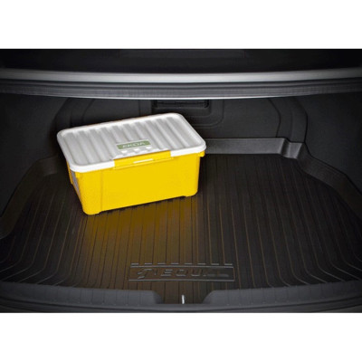 Lót cốp nhựa xe Hyundai Creta 2022 2023 - Mẫu có tai- Hàng không mùi, chống nước