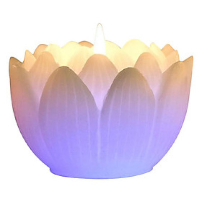 Nến Thơm Hoa Sen Đổi Màu Đèn LED Miss Candle NQM9907.LED