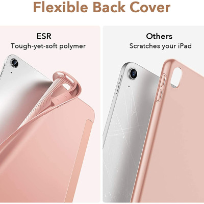 Bao da cho iPad Air 4 2020 10.9 Inch ESR Rebound Pencil Case (Có khe cắm bút Apple Pencil) - Hàng Nhập Khẩu 