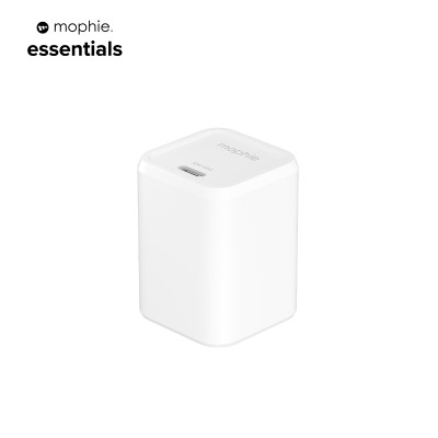 Sạc mophie Essential 33W USB-C GaN dành cho iPhone/SamSung/Android/Tablet, 1 đổi 1 - Hàng chính hãng