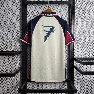 Áo Bóng Đá Retro West Ham United 1998 - Sân Khách bản cao cấp vải Cotton Polyester