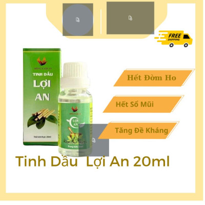 Dầu Lợi An Bôi Ho Cho Bé - Hết Đờm - Sổ mũi - Khò Khè - Tăng Đề Kháng