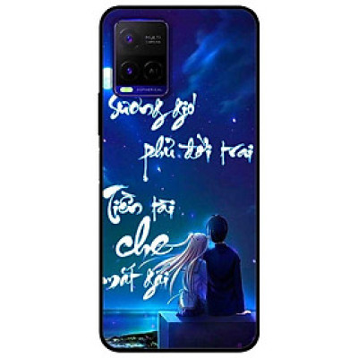 Ốp lưng dành cho Vivo Y21 - Vivo Y21s mẫu Thư Pháp Sương Gió