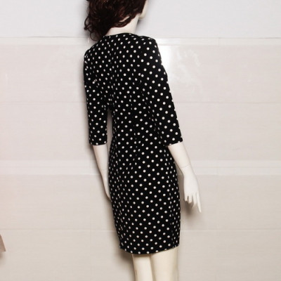 ĐẦM TAY LỞ CHẤM BI DÚN EO