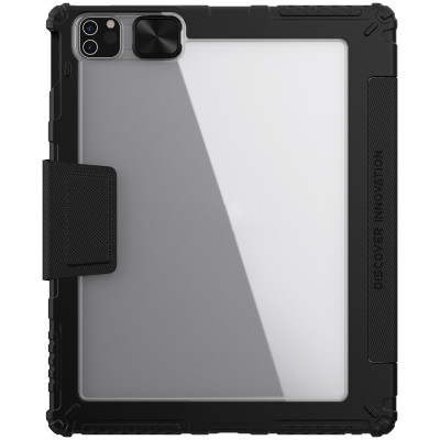 Bao da cho iPad Air 6 11 inch / iPad Air 6 13 inch 2024 Nillkin Bumper Leather Case Pro (Có khe cắm bút Apple Pencil) - Hàng Chính Hãng