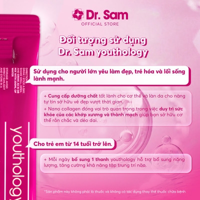 Hộp quà tặng 3 Hộp nhỏ - Nước uống Dr. Sam MANCORE  & youthology giúp bổ sung năng lượng toàn diện -  30 gói x 10ml