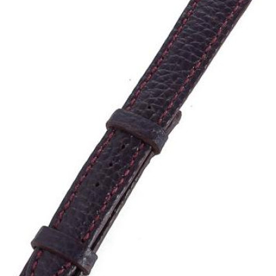 Dây đồng hồ nam nữ Huy Hoàng da bò size nhỏ màu tím đậm HT8113