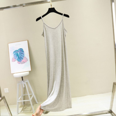 đầm thun nữ thiết kế 2 dây B09