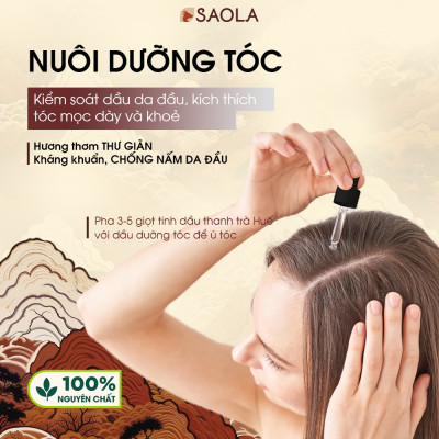 Tinh dầu Bưởi Thanh Trà Huế 30ml (Pomelo Peel oil) - giúp giữ ấm, tránh gió và xua đuổi côn trùng, lọc không khí - Hành Chính Hãng