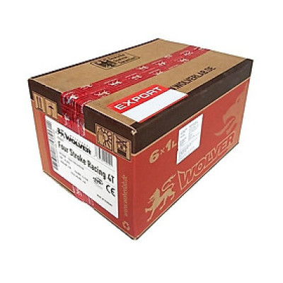 Thùng 6 lon x 1 lít WOLVER RACING 4T 10W40 Nhập Khẩu Sản Xuất Đức SL MA2
