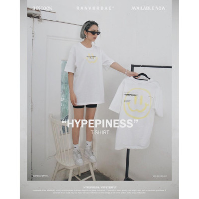 Áo Thun RANV RBAE HYPEPINESS Trắng