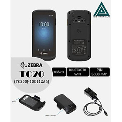 Máy quét mã vạch Zebra TC20 (TC200J-10C112A6) - HÀNG CHÍNH HÃNG