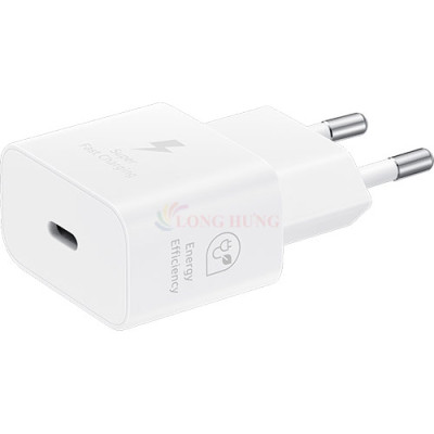 Cốc sạc Samsung Travel Adapter PD25W 1Type-C EP-T2510N - Hàng chính hãng
