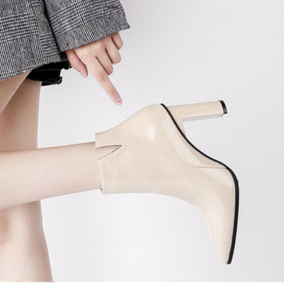 ️ Giày bốt nữ cổ ngắn long tlg 20323