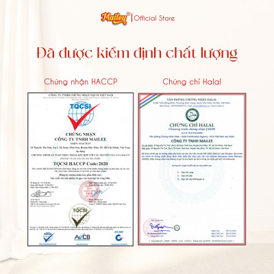 [COMBO 2 HŨ 300G] Gạo lứt giảm cân ăn liền Mailey - gạo lứt sấy rong biển/ cháy tỏi ăn kiêng healthy