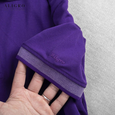 Áo Polo Nam Cộc Tay Trơn Màu Tím ALIGRO ALGPLO27
