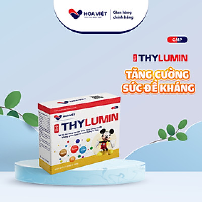 Siro Thylumin Hoa Việt - Tăng cường sức đề kháng cho cơ thể (Hộp 20 ống)