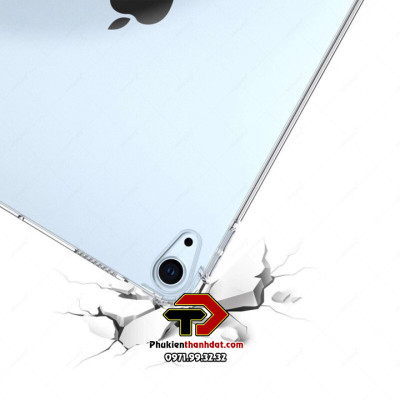Ốp lưng dành cho iPad Air 6, Air 11 2024, Air 5, Air 4 2020 silicone dẻo trong suốt - Hàng nhập khẩu