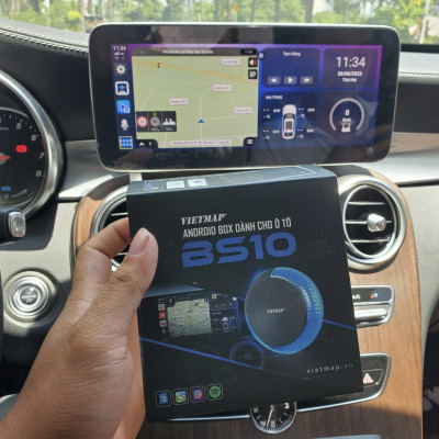 [Nhập Mã TIKISMEV5] Vietmap BS10 Box Android kết nối màn hình xe ô tô - Tặng Vietmap Live 3 năm - CarPlay và Android Auto thế hệ mới - SMEV Phân Phối