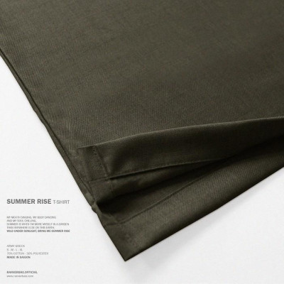 Áo Thun RANV RBAE SUMMER RISE Xanh Rêu