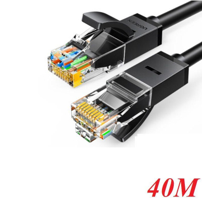 Ugreen UG11285NW109TK 40M màu Đen Cáp mạng LAN CAT 6 UPT cao cấp - HÀNG CHÍNH HÃNG