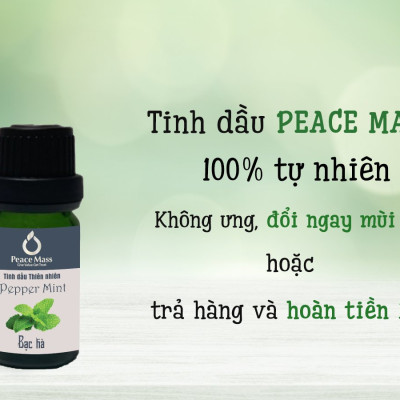 Tinh Dầu Bạc Hà Peace Mass Dùng Cho Máy Khuếch Tán 10ml
