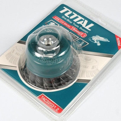 CHÉN CƯỚC THÉP XOẮN 75MM, 100MM, 125MM TOTAL TAC32031.2, TAC32042, TAC32051 - HÀNG CHÍNH HÃNG