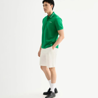 Áo polo tay ngắn nam phối cổ hình thêu Form Fitted - RT 10S25POL019 | ROUTINE CÀ MAU