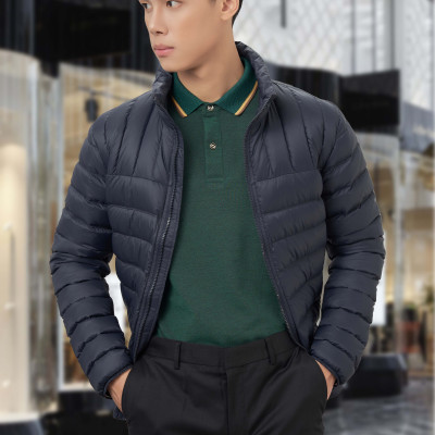 Áo khoác lông vũ màu xanh than ALGALV.25