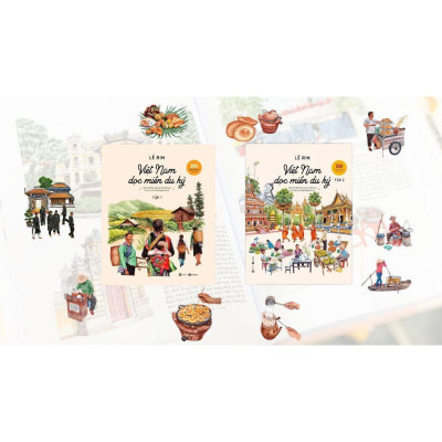Sách - Việt Nam Dọc Miền Du Ký - Combo  2 Tập - Thái Hà Books