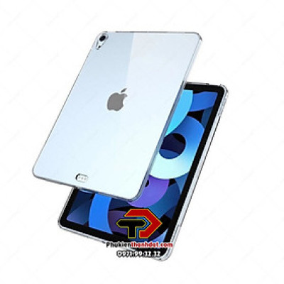 Ốp lưng dành cho iPad Air 6, Air 11 2024, Air 5, Air 4 2020 silicone dẻo trong suốt - Hàng nhập khẩu